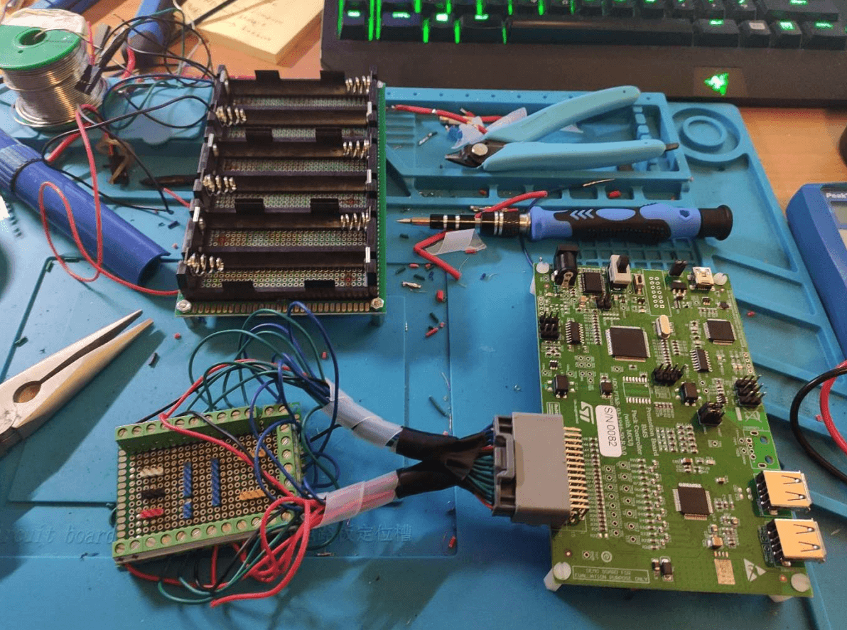 Design and Development of a Digital Twin of an Electric Vehicle’s Batteries